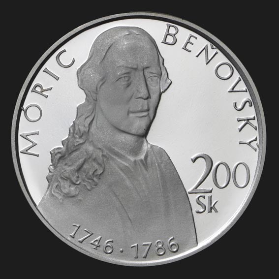 200 Sk/1996 - Móric Beňovský - 250. výročie narodenia